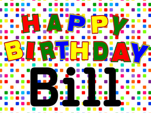 colourful birthday dots 18x24 custom yard sign