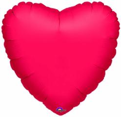 18" Red Heart Foil balloon