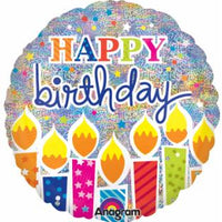 Birthday 18 inch foil balloon 