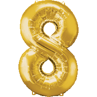 Number 8 Foil Balloon
