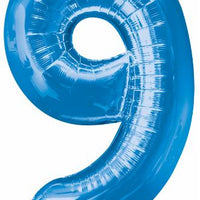 Number 9 Balloon 34"