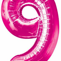 Number 9 Balloon 34"