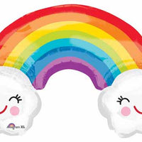 Rainbow 37" Shape Foil Balloon
