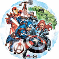 Avengers 18 inch foil balloon empty