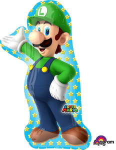 Luigi 20"x38" foil balloon