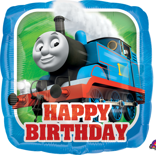 Thomas the Tank Birthday Foil Balloon
