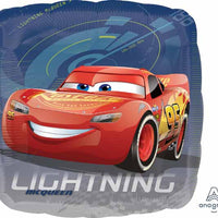 Cars Lightning McQueen 18" square foil balloon