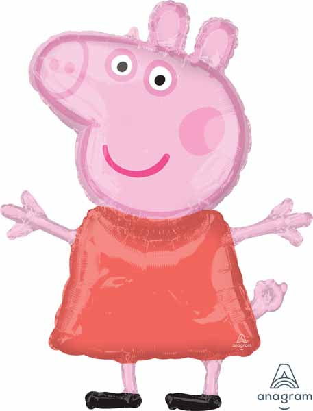 32 inch peppa pig supershape foil balloon