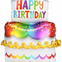Birthday Cake airloonz foil balloon decoration
