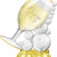 Wine glass 51" airloonz decoration