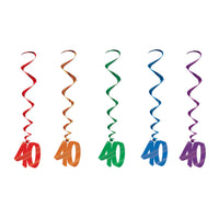 40 hanging whirl decoration