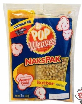 Popcorn Naks Pak for 6 oz popper