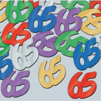 65th Metallic Confetti