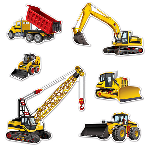 Construction equipment Cutouts