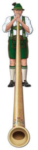 jointed alpine horn 5 feet 5 inches