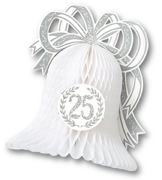 25th Anniversary Tissue Centrepiece