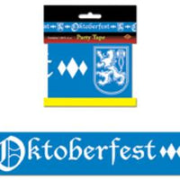 oktoberfest party tape measures 3 inches by 20 feet