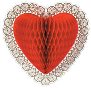 Tissue 12" Heart decoration