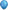 chrome blue 11 inch qualatex balloons, 10 count
