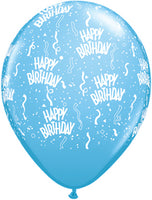 Happy Birthday Balloon 5/Pkg 17 colours
