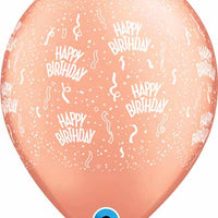 Happy Birthday Balloon 5/Pkg 17 colours