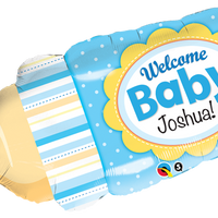 Welcome Baby 39" foil balloon