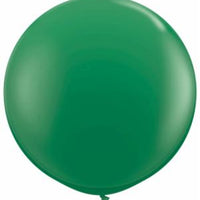 green Qualatex 3 foot Balloon, 1 per package, empty