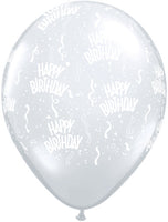 Happy Birthday Balloon 5/Pkg 17 colours
