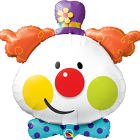 Clown Head Shape Foil Balloon