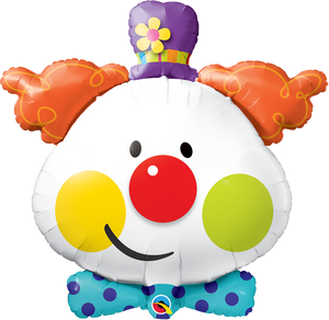 Clown Head Shape Foil Balloon