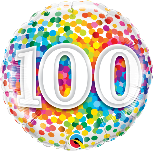 100th Rainbow Confetti 18