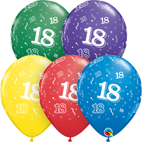 18 printed balloon