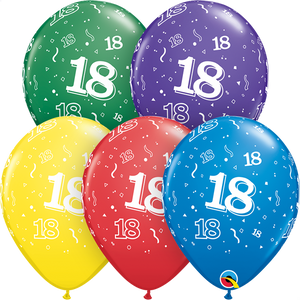 18 printed balloon