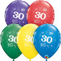 30 printed balloon
