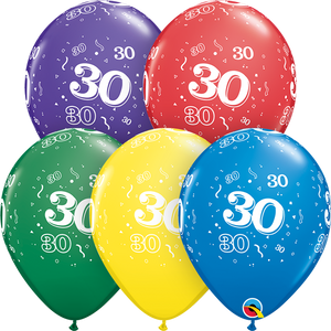 30 printed balloon