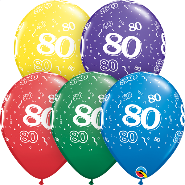 80 printed balloon