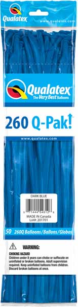 dark blue 260q, 50 count