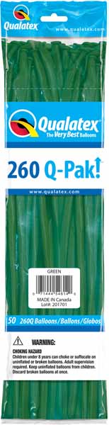 green 260q, 50 count