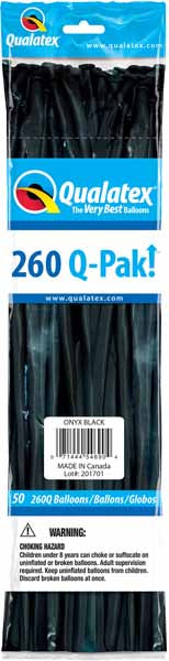 onyx black 260q, 50 count