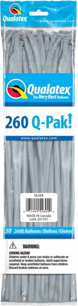 silver 260q, 50 count