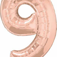 Number 9 Balloon 34"
