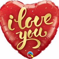 I Love You 18" foil balloon