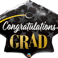 Congratulations Grad Cap 41" Foil Balloon