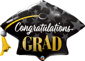 Congratulations Grad Cap 41" Foil Balloon