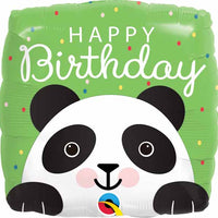 Panda Birthday Foil Balloon