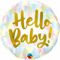 Hello Baby! 18" foil balloon
