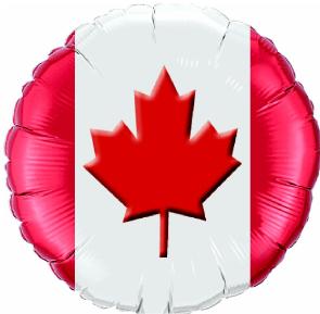 Canada Flag 18" foil balloon
