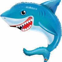 Smilin shark 36" foil balloon
