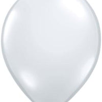 diamond clear Qualatex 11inch Balloons ,10 per package, empty