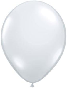 diamond clear Qualatex 11inch Balloons ,10 per package, empty